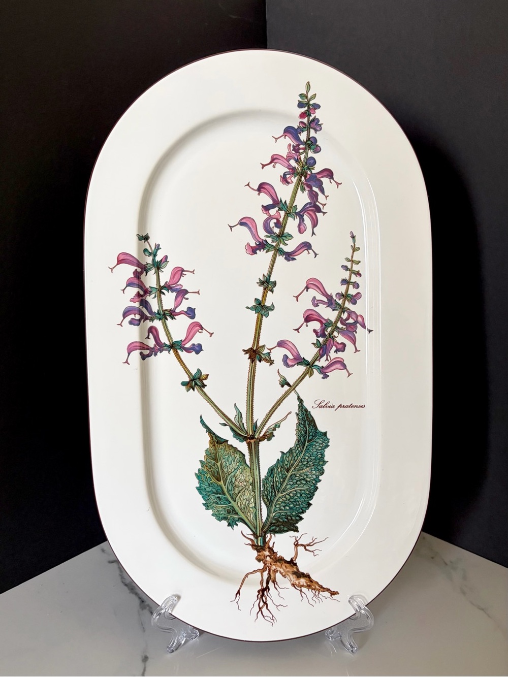Botanical Salvia Platter by Villeroy & Boch